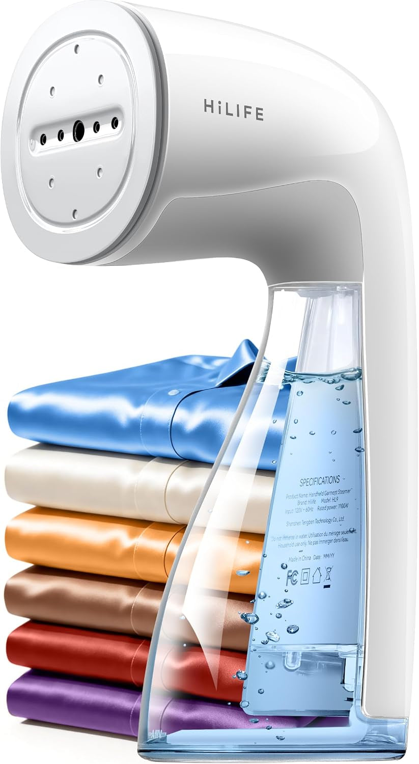 Steamer for Clothes, 1100W Handheld Portable Steamer, 120V Only
