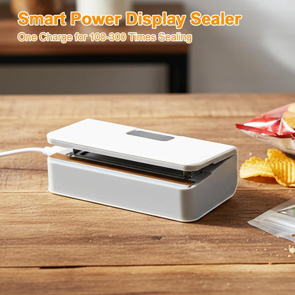 Mini Bag Sealer, 6 Gear Adjustable Bag Sealer for Plastic Bags