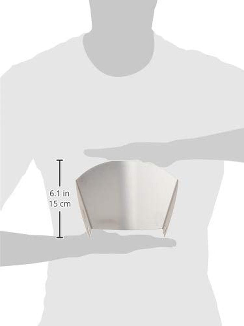 PC-10 Pouring Chute Compatible with Kitchenaid Stand Mixer with Stainless Steel Bowl, Silver