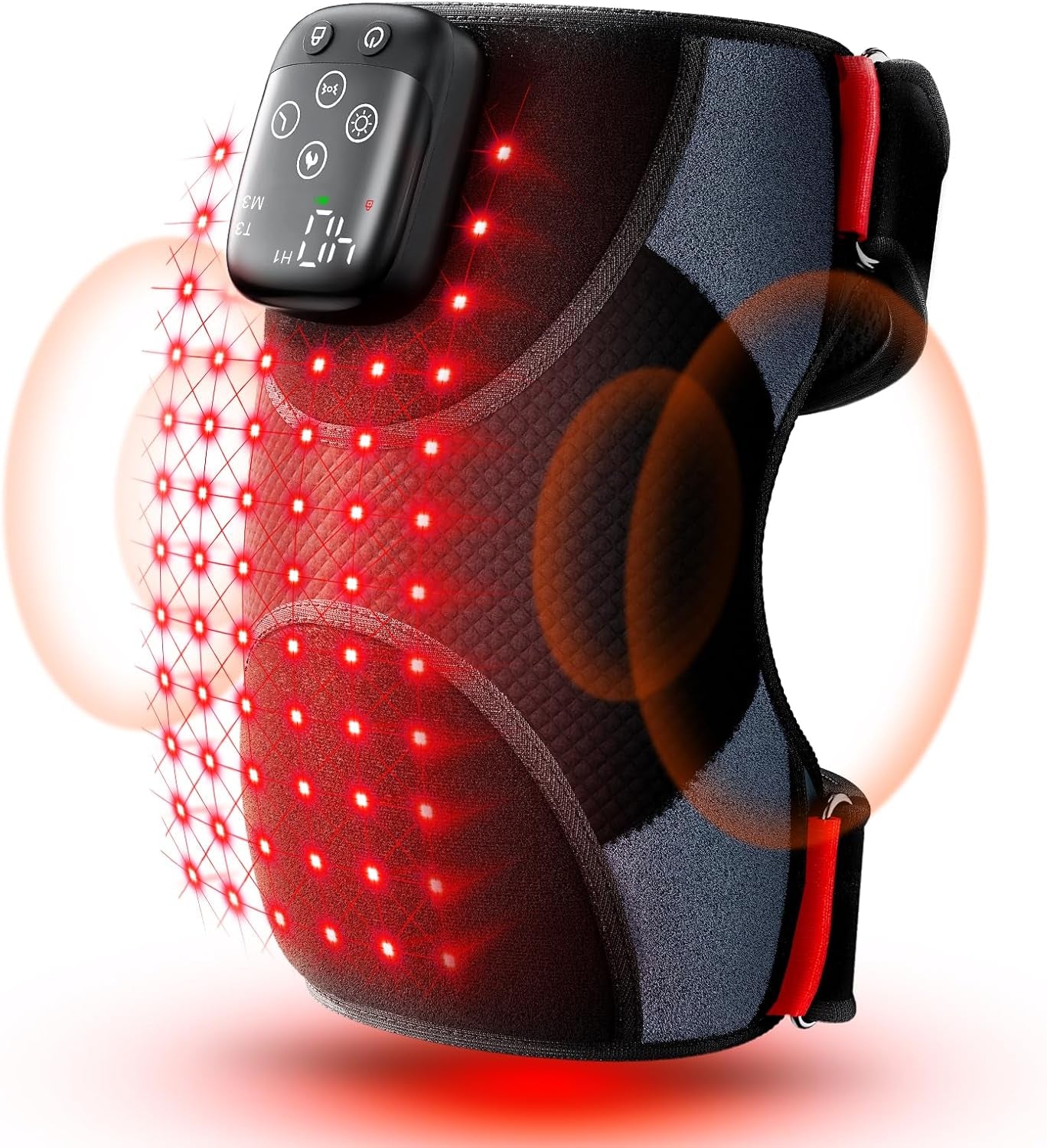 Knee Massager with Heat and Red Light Therapy for Knee Pain Relief