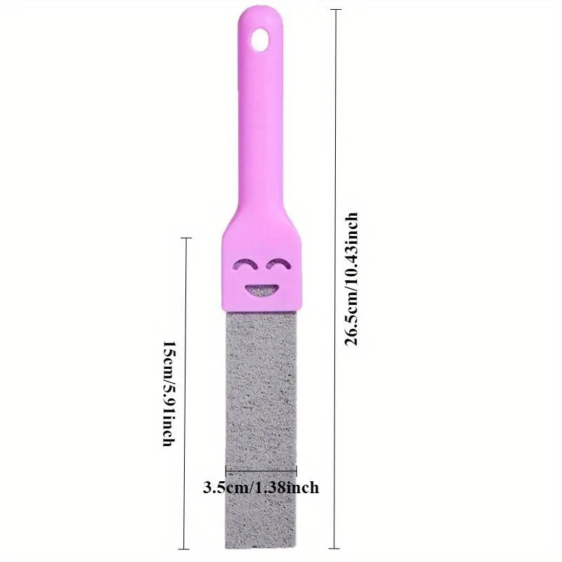 5 Pcs Pumice Stone Cleaning Stick, Toilet Seat Limescale, Rust, Stain & Dirt Removal Brush, Bathroom Tile & Sink Household Washing Tool, Restroom Bathroom Accessory, Home