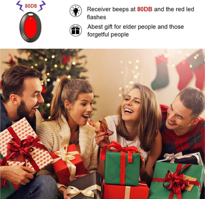 Key Finder with Sound, 131Ft RF Remote Finder, 4 Receivers