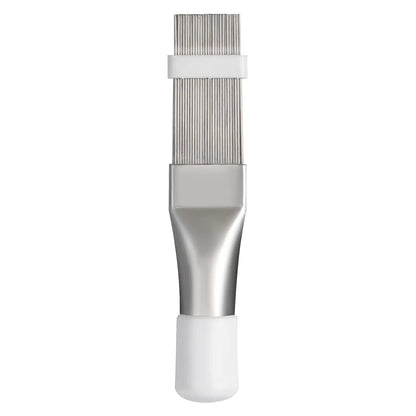 AC Fin Comb and Condenser Fin Straightener Cleaner, Durable Stainless Steel Evaporator Radiator Repair Tool, Adjustable Air Conditioner Fin Cleaning Brush for Home and Car AC Units