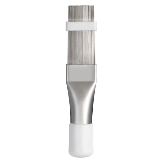 AC Fin Comb and Condenser Fin Straightener Cleaner, Durable Stainless Steel Evaporator Radiator Repair Tool, Adjustable Air Conditioner Fin Cleaning Brush for Home and Car AC Units
