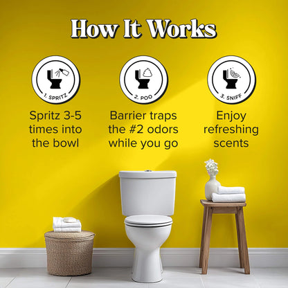 Poo~Pourri Toilet Spray 2Oz - 3 Pack Bundle