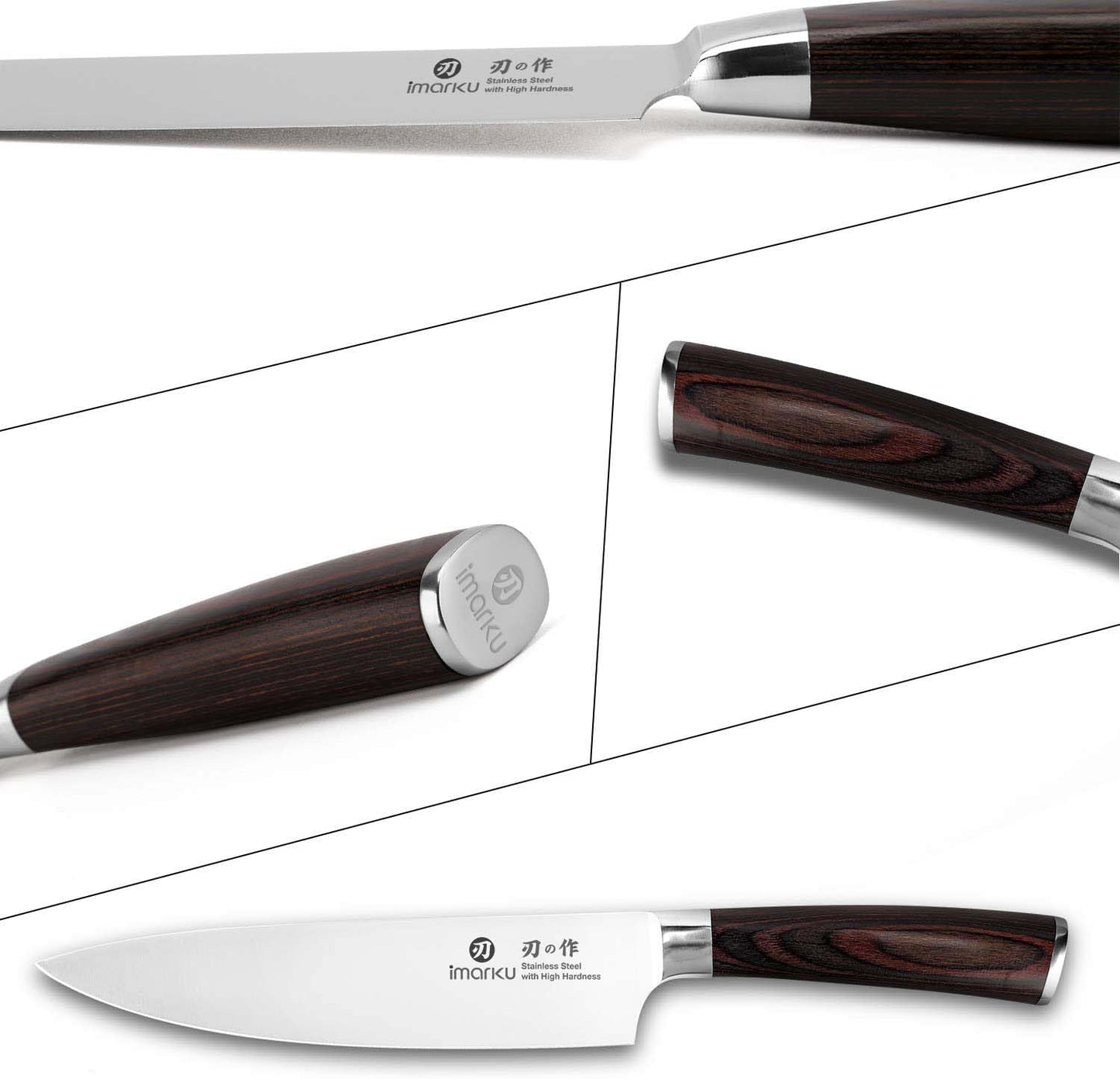 Japanese Chef Knife-Sharp Kitchen Knife 8 Inch, Gift for Mom & Dad