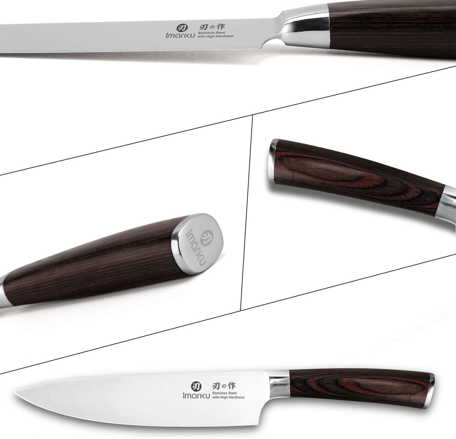 Japanese Chef Knife-Sharp Kitchen Knife 8 Inch, Gift for Mom & Dad