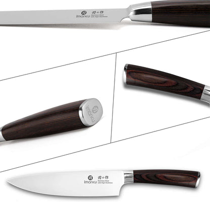 Japanese Chef Knife-Sharp Kitchen Knife 8 Inch, Gift for Mom & Dad