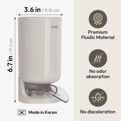 Self-Draining Utensil Drying Holder - Beige