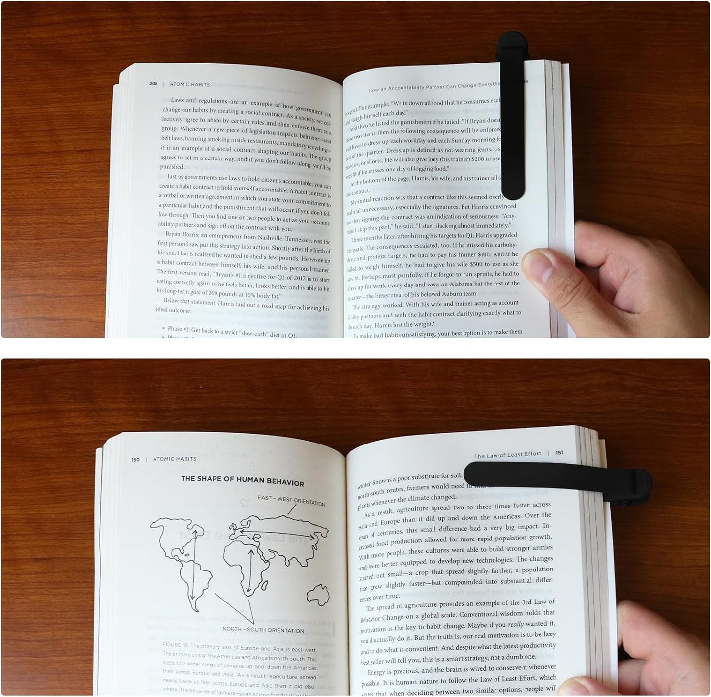 3Pcs Automatic Bookmark, Silicone Book Marks for Reading Women, Men, Kids, Book Lovers, Cute Unique Book Markers for Reading, Reading Accessories Gifts for Book Lovers