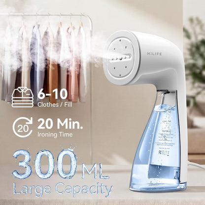 Steamer for Clothes, 1100W Handheld Portable Steamer, 120V Only