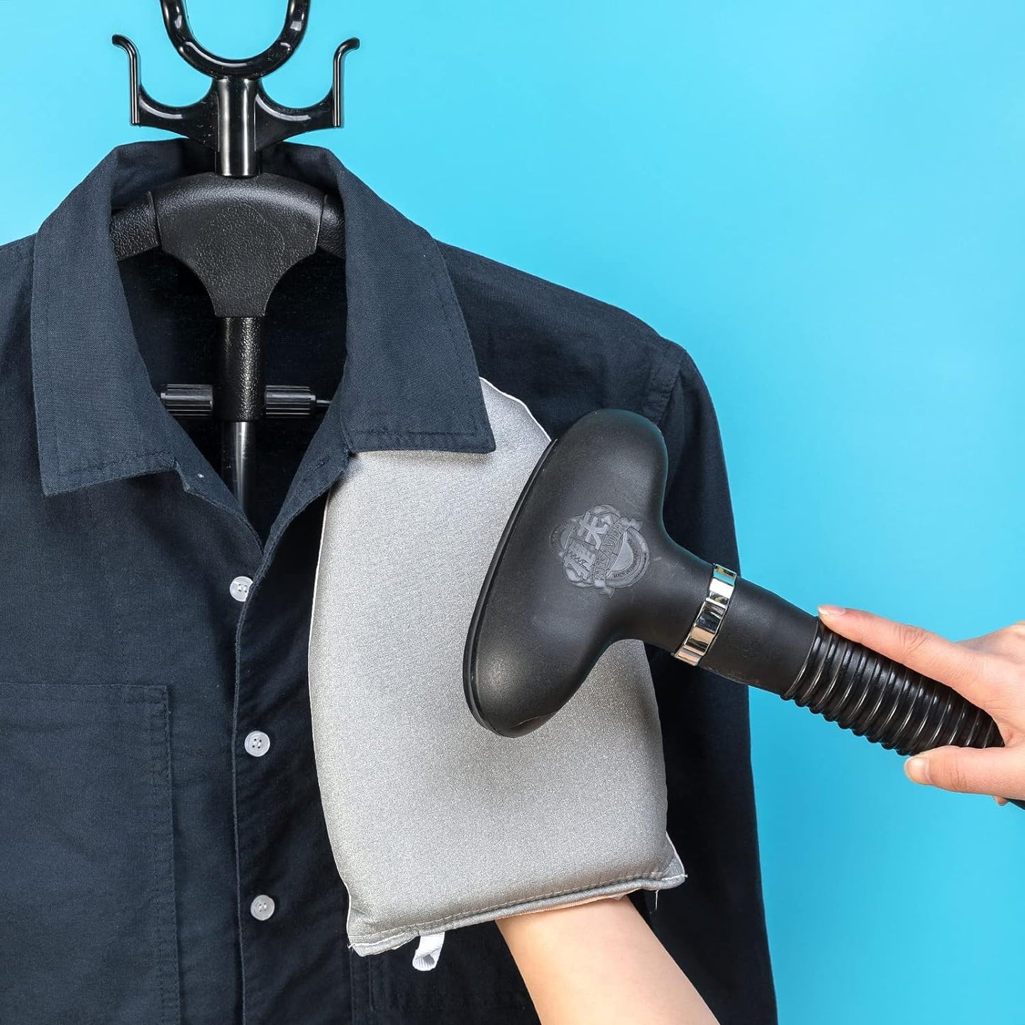 Garment Steamer Ironing Gloves anti Steam Glove Heat Resistant Garment Steamer Mitt, Garment Steam Accessories for Clothes