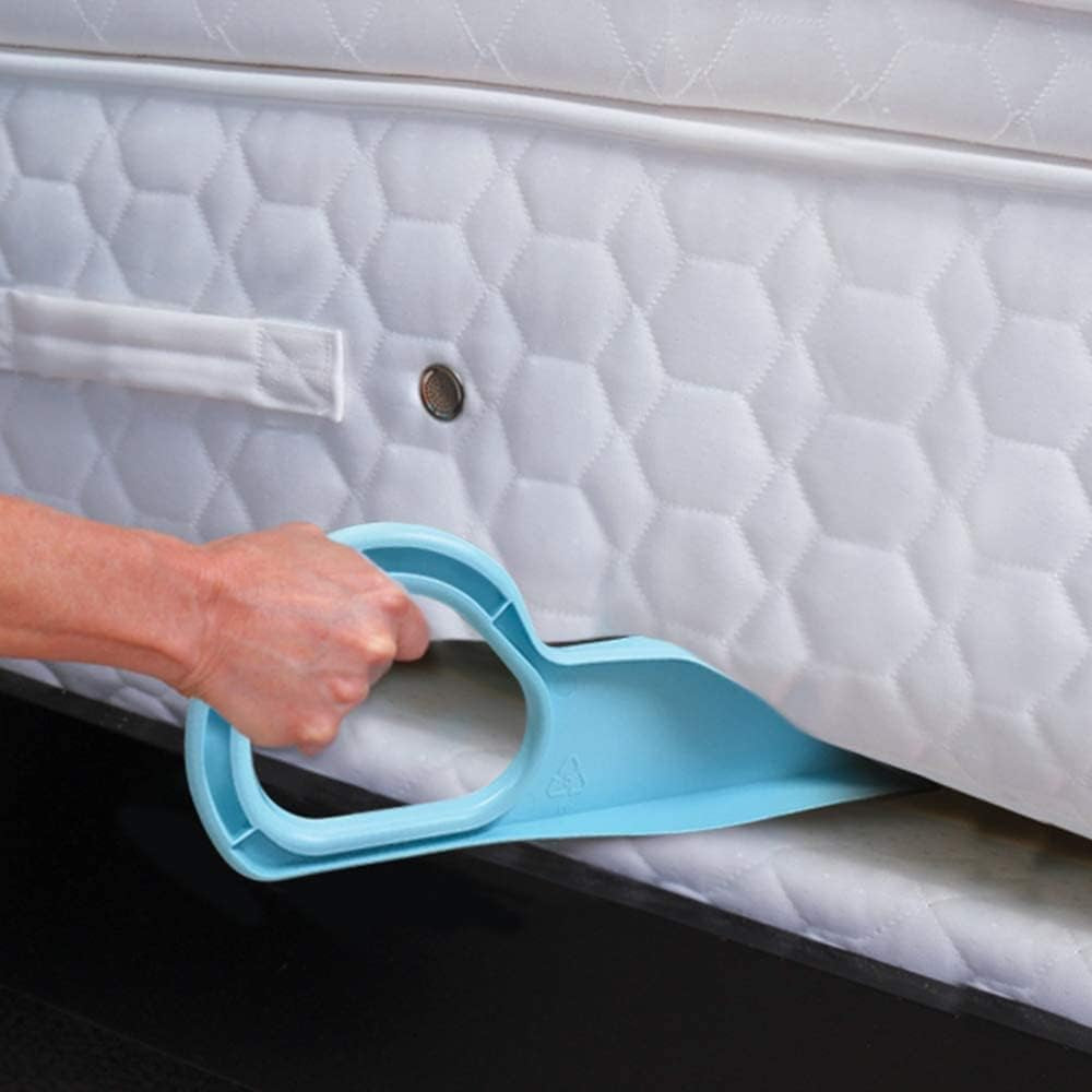 Mattress Lifter & Bed Maker Tool for Changing Bed| Patented & Made in USA | Lifts & Holds the Mattress, Tucks Sheets, Removes Sheets, Bed Skirts and More