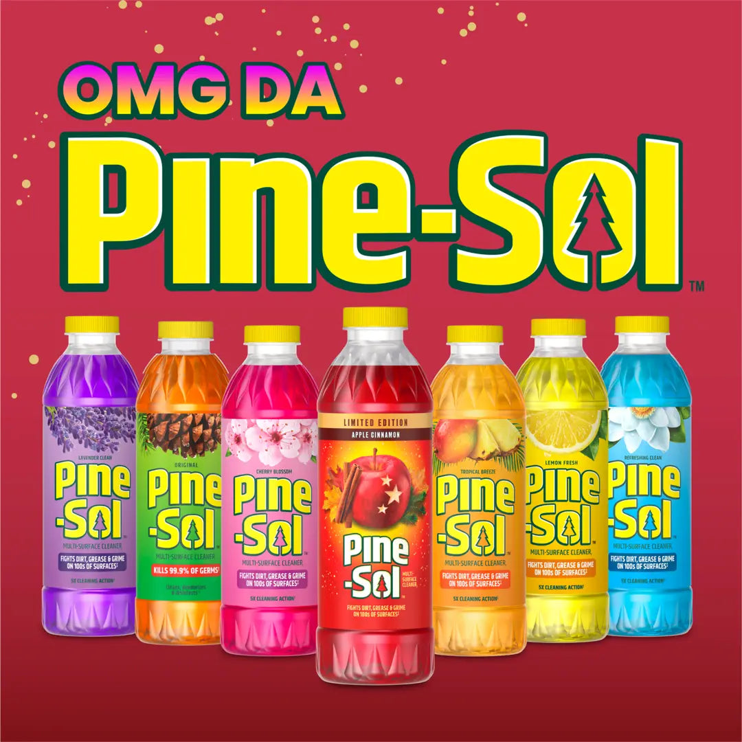 Pine-Sol Multi-Surface Cleaner, Apple Cinnamon Scent, Limited Edition, 24 Fluid Ounces