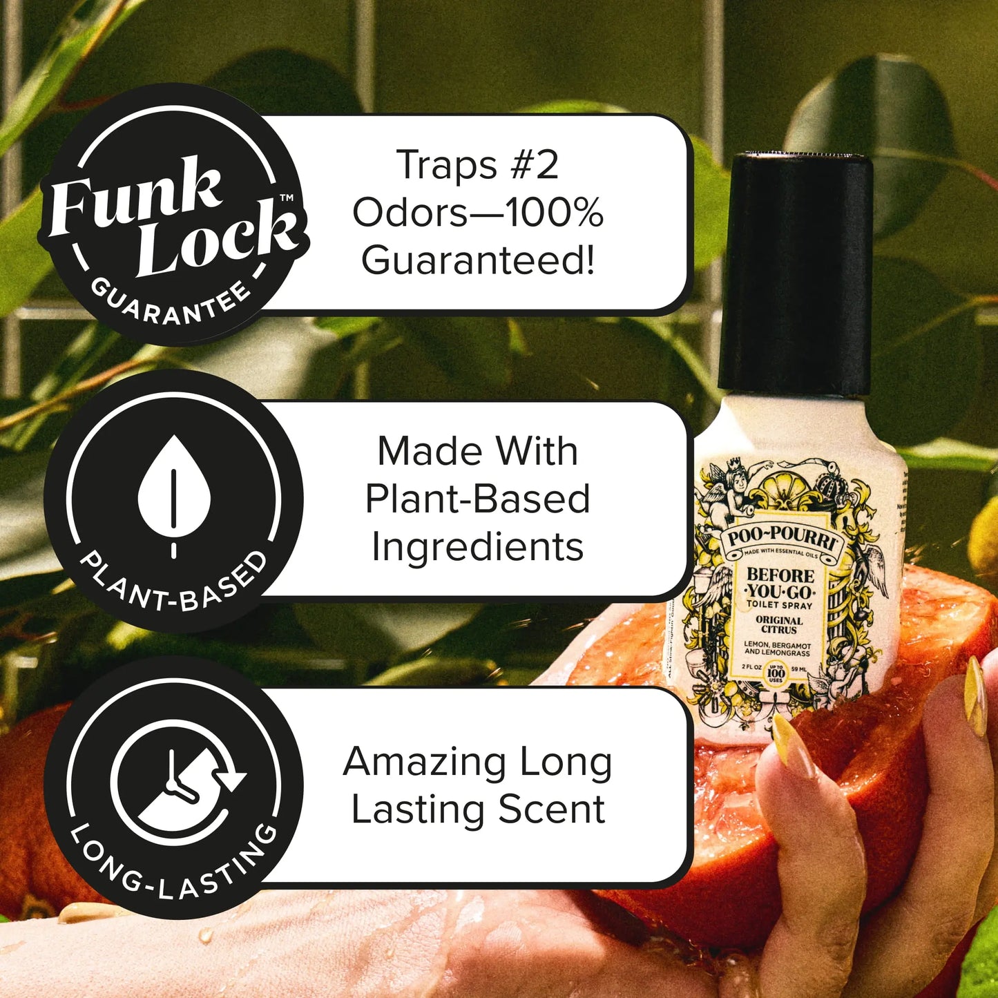 Poo~Pourri Toilet Spray 2Oz - 3 Pack Bundle