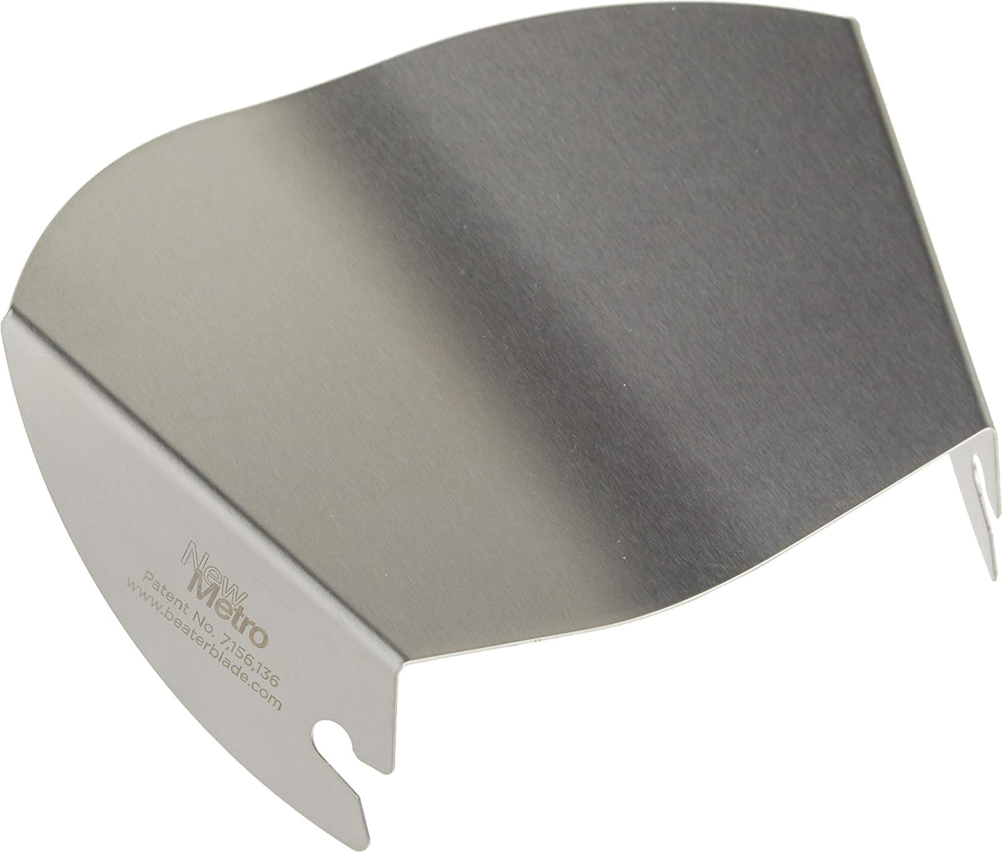 PC-10 Pouring Chute Compatible with Kitchenaid Stand Mixer with Stainless Steel Bowl, Silver