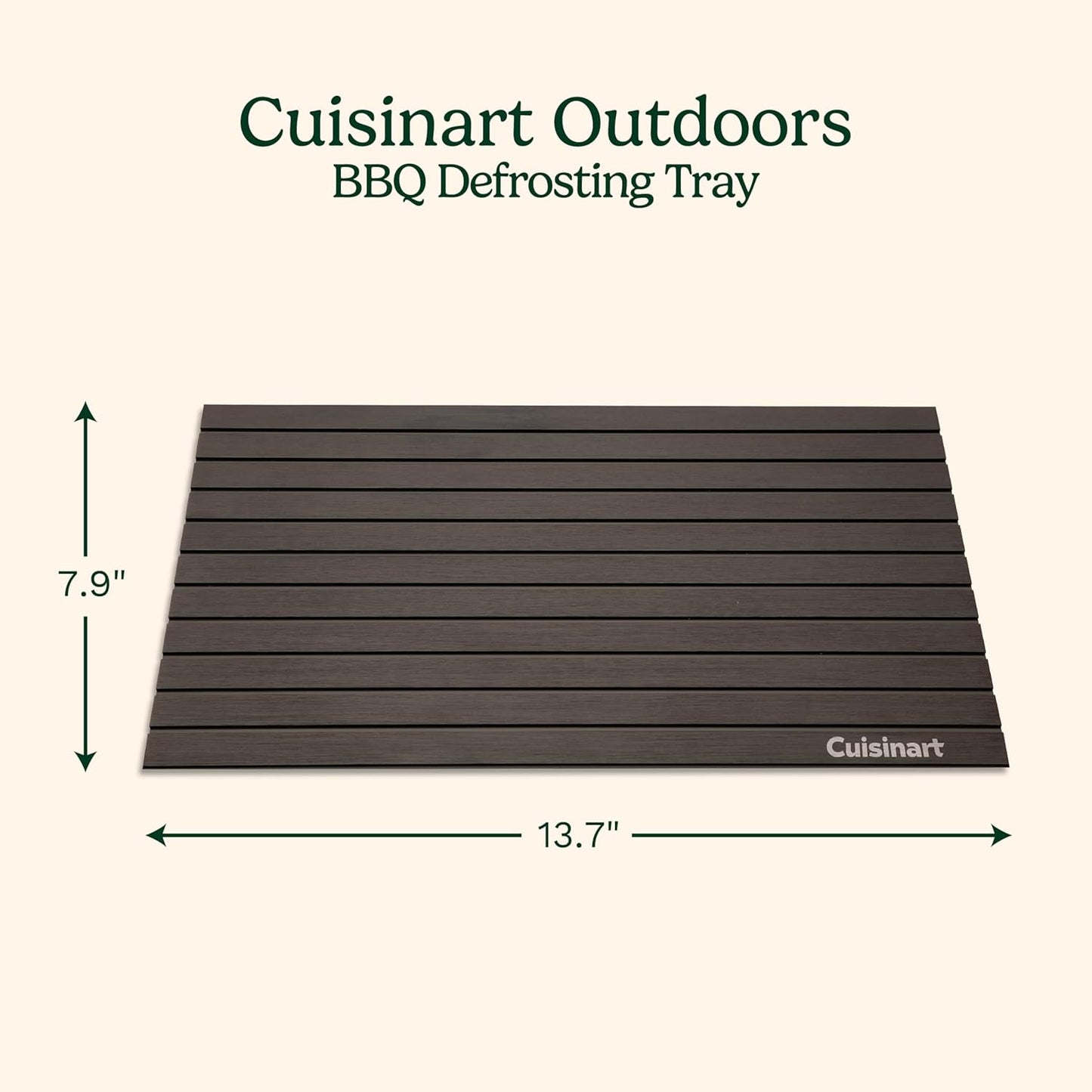 Defrosting Tray for Frozen Meat, Advanced Conductive Aluminum