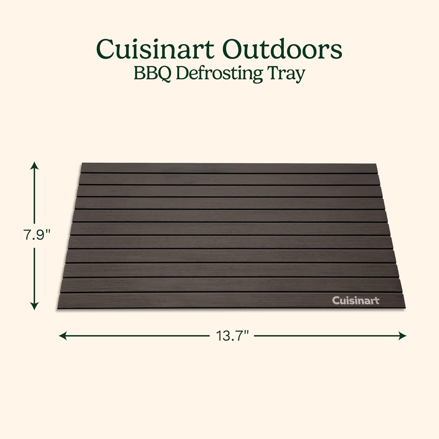 Defrosting Tray for Frozen Meat, Advanced Conductive Aluminum