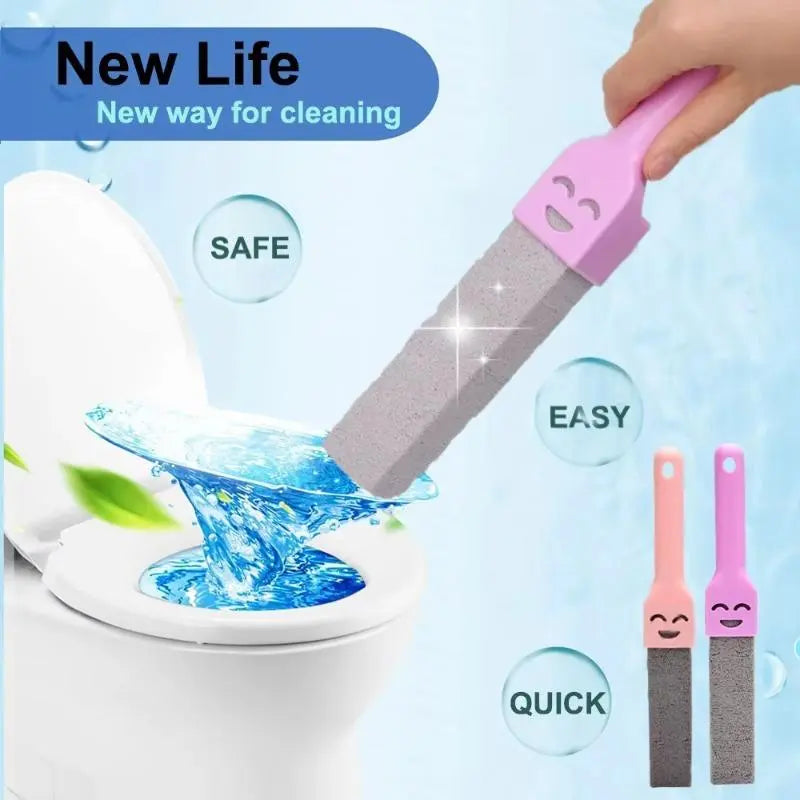 5 Pcs Pumice Stone Cleaning Stick, Toilet Seat Limescale, Rust, Stain & Dirt Removal Brush, Bathroom Tile & Sink Household Washing Tool, Restroom Bathroom Accessory, Home