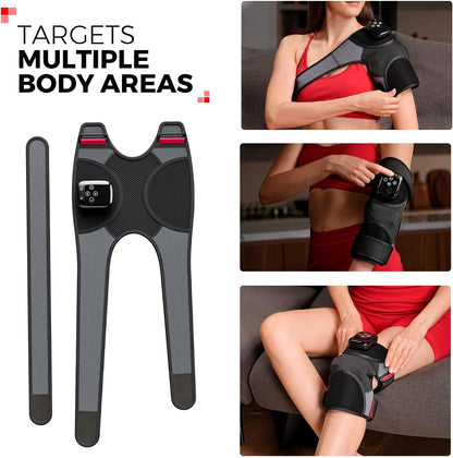 Knee Massager with Heat and Red Light Therapy for Knee Pain Relief