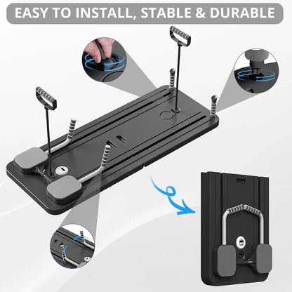 A1 Pilates Board with Yoga Socks - Pilates Equipment Set, Multifunctional Foldable Home Pilates Board, 5-In-1 Pilates Skateboar, Tiktokshopbacktoschool