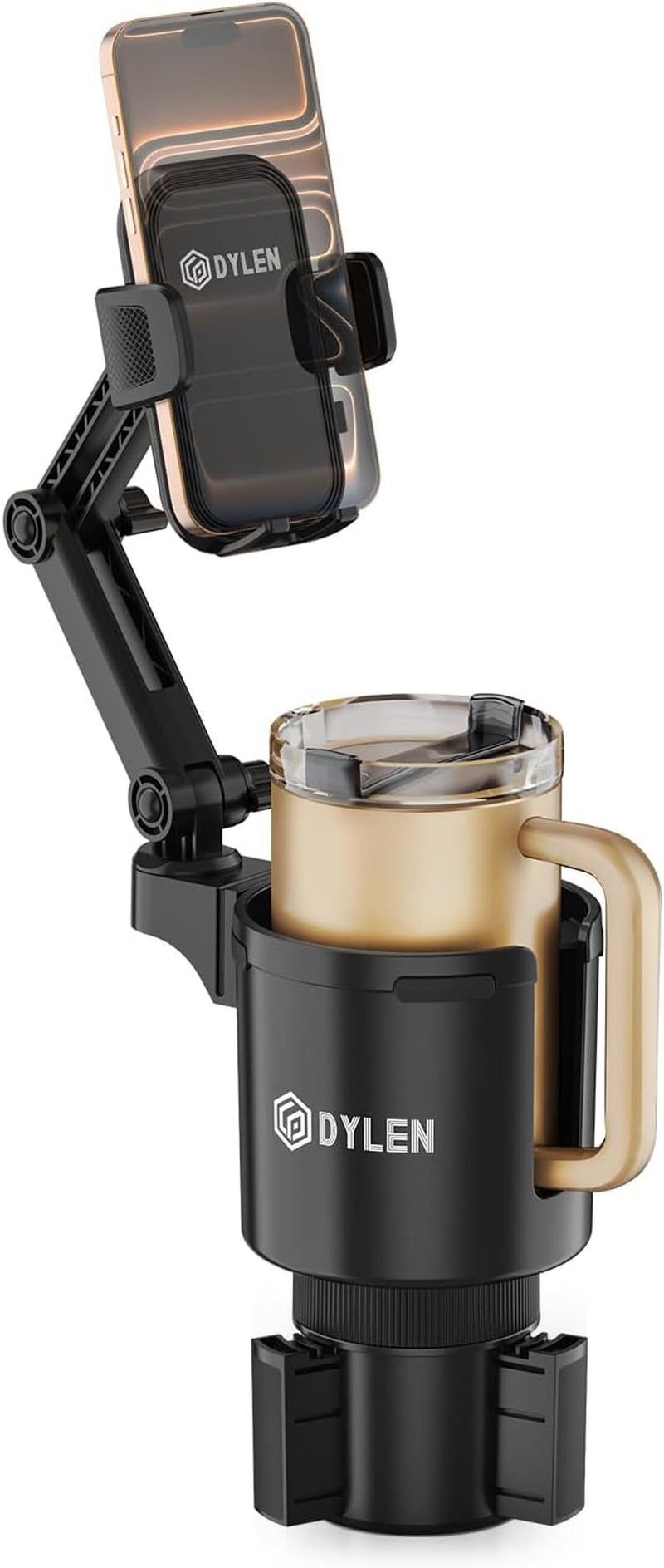 Cup Holder Phone Holder for Car, 2 in 1 Cup Holder Phone Mount